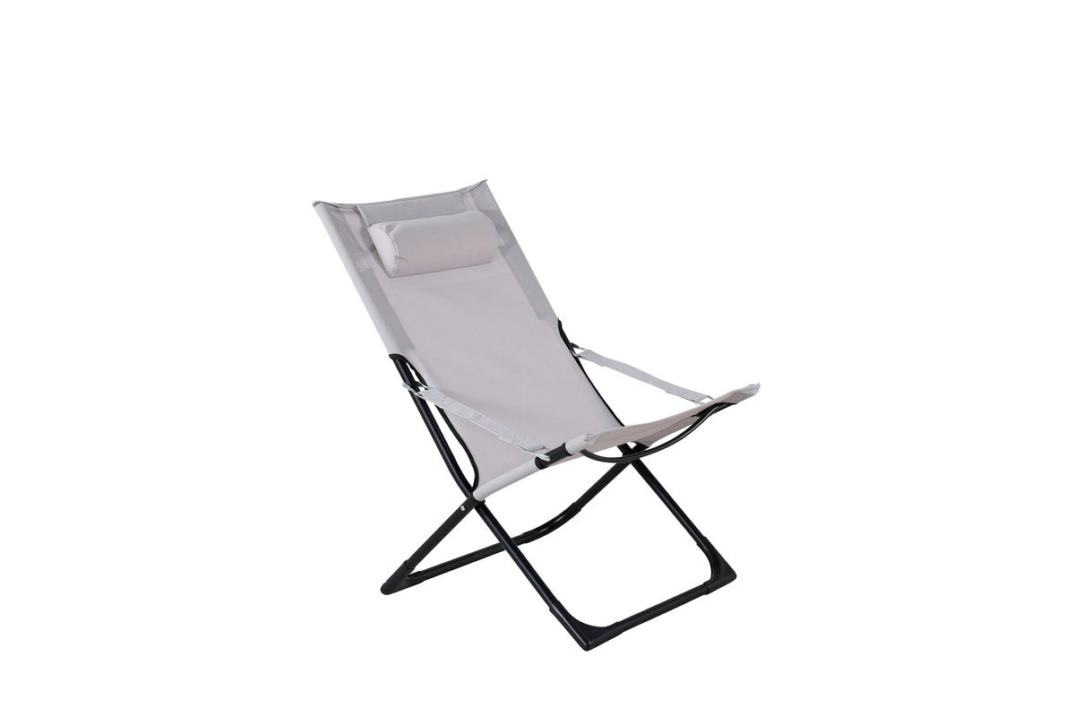 2er Set - Sonnenliege Zephyr aus Aluminium/Polyester