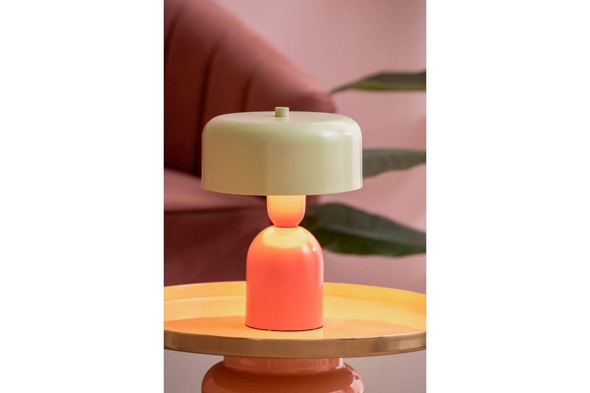 Tischlampe Monaco - Künstlerische Lampe aus Eisen