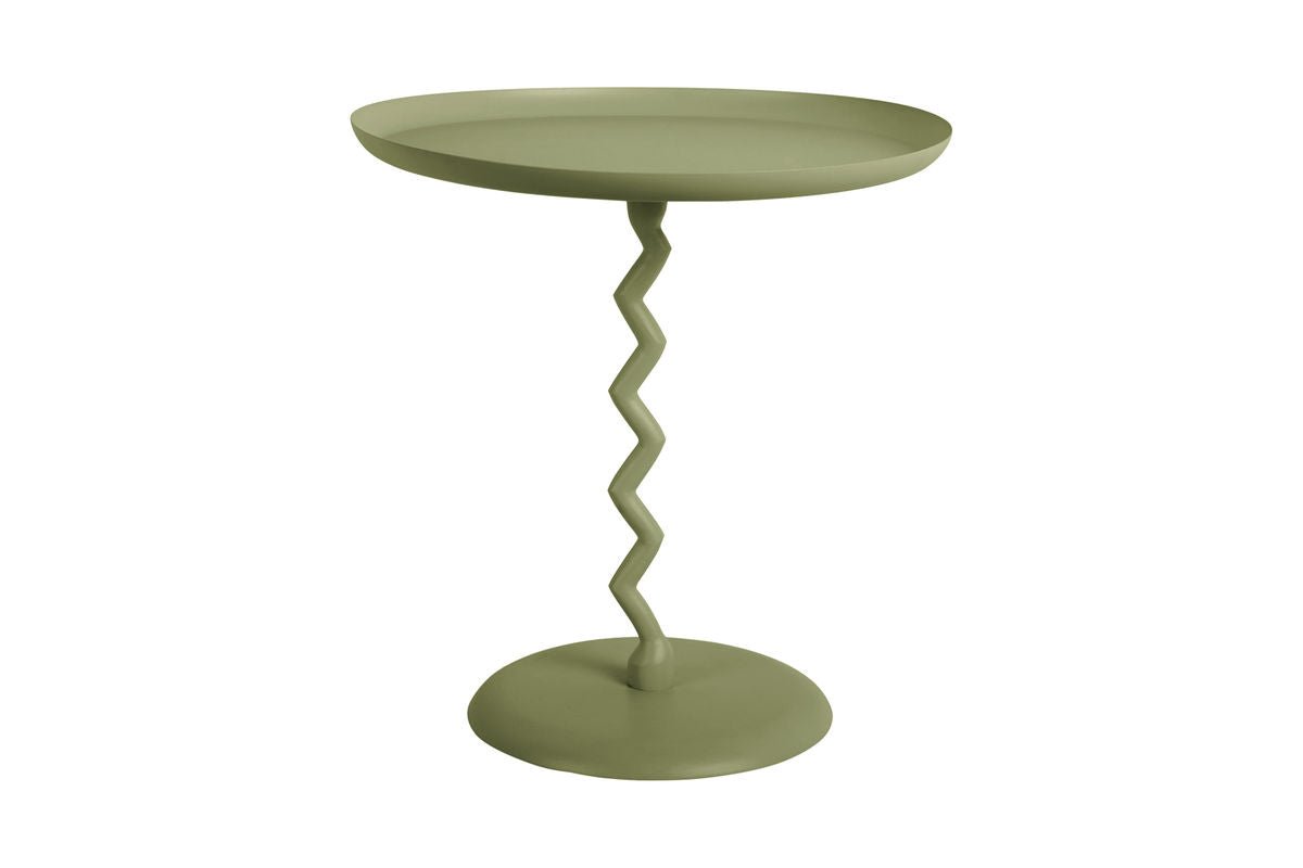 Beistelltisch Bandicoot – aus Eisen und Korkenzieher Säule