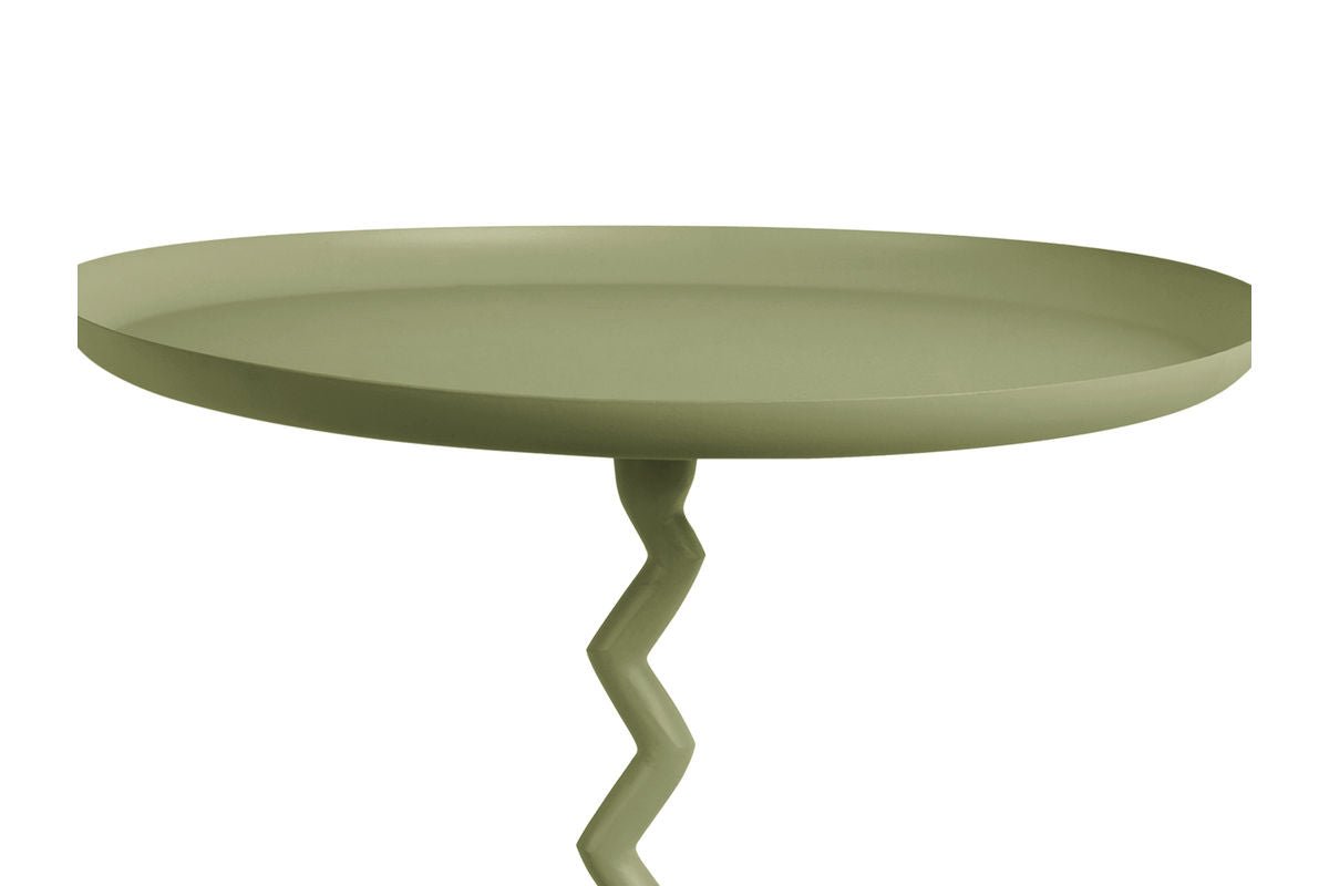 Beistelltisch Bandicoot – aus Eisen und Korkenzieher Säule