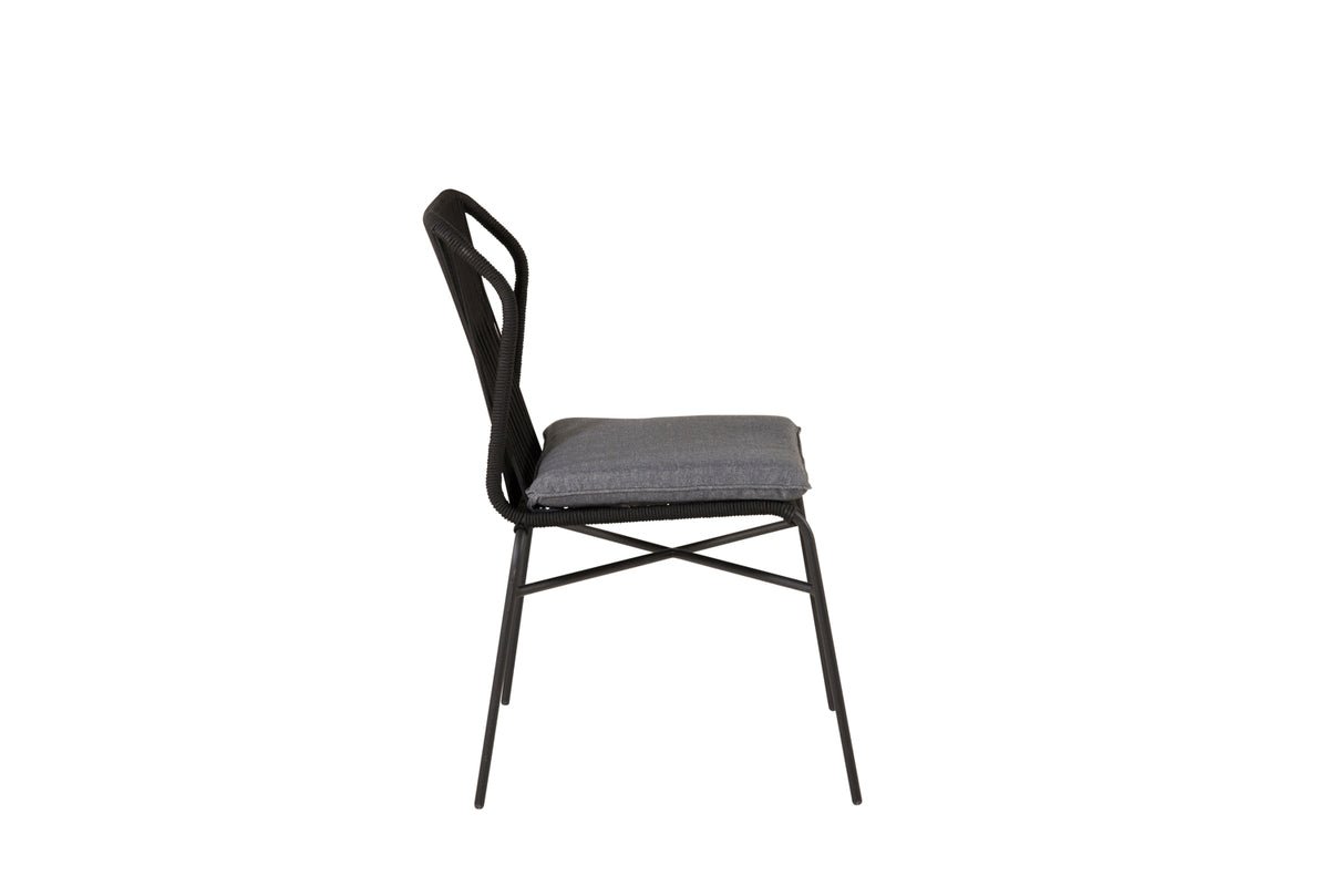 4er Set - Gartenstuhl Elias aus Metall/Polyester