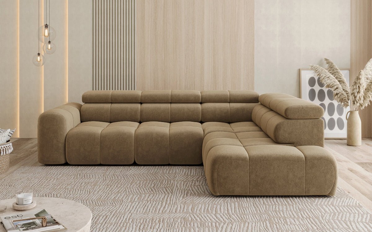 Designer Sofa Mia L Maxi in Chenille