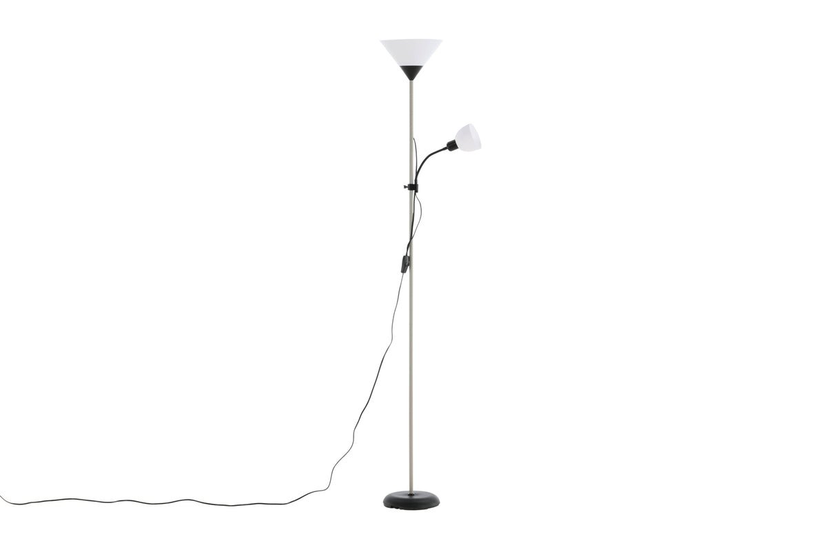Stehlampe „Ragnar“ – Schlanke, moderne Silhouette 2-flammig