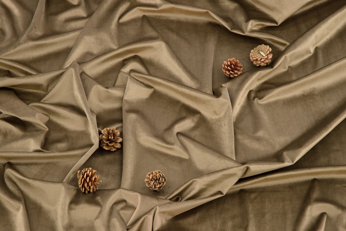 Gardinen-Set Anny – Samtoptik in vielen Farben