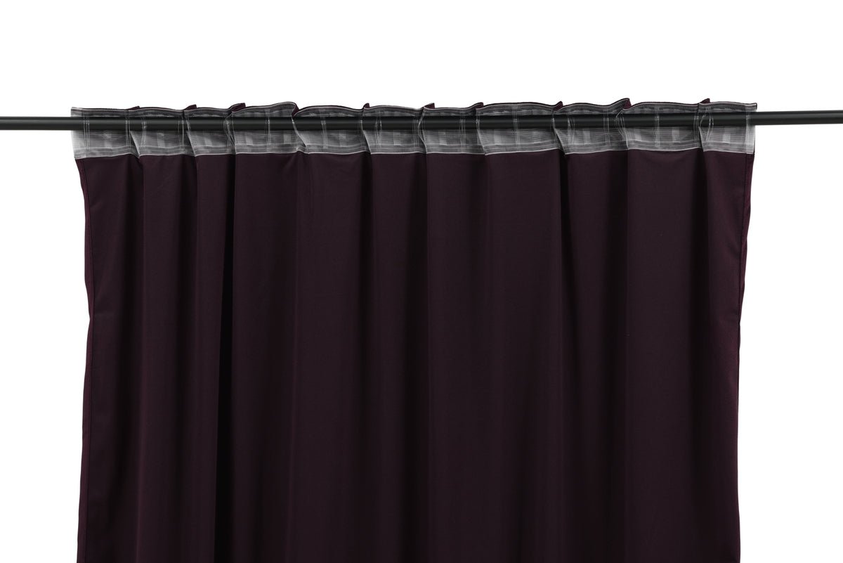 Gardinen-Set Anny – Samtoptik in vielen Farben