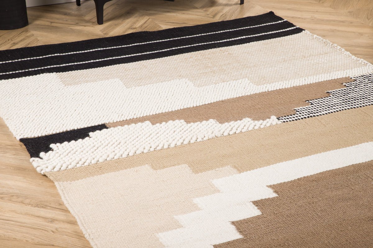 Teppich Finn – im Vintage-Look aus Wolle