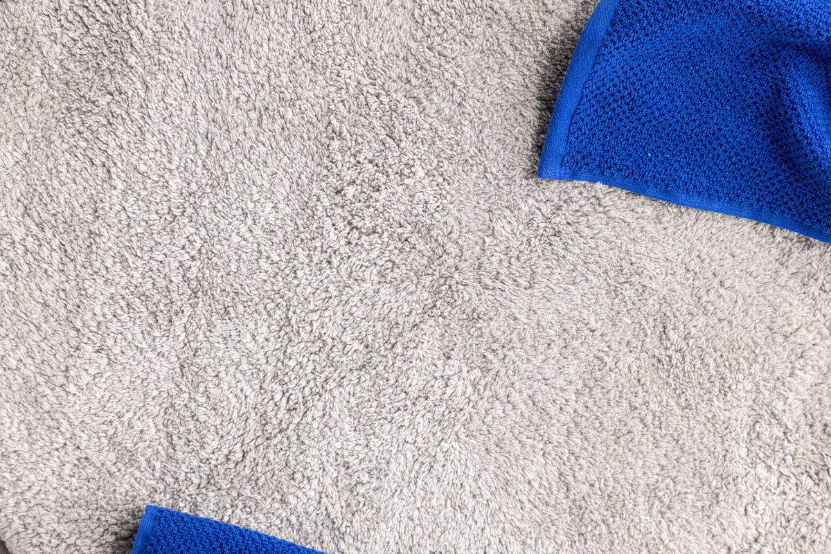 Badematte Penida - in runder Form aus weicher Baumwolle