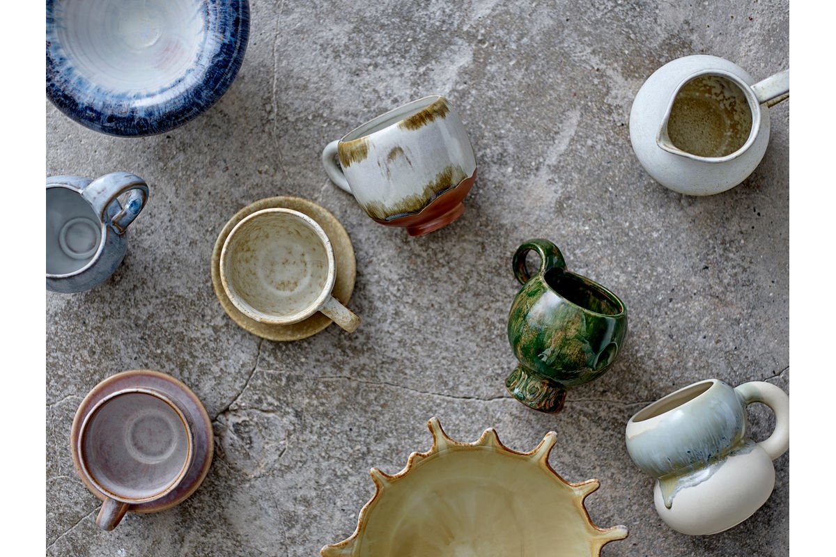 Becher-Set Tirra – Steingut (4-teilig)