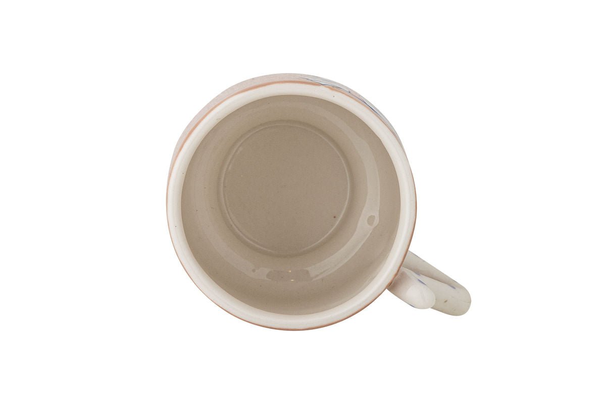 Becher-Set Aldra– Katzenmotiv Steingut (4-teilig)