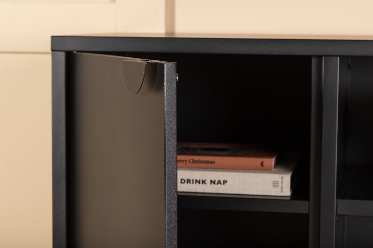 Designer TV-Lowboard Aureon – Modernes Design in Beige oder Schwarz