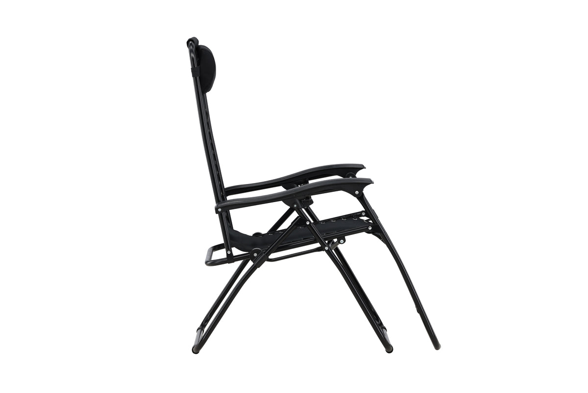 2er Set Sonnenliege Vionna - mit Oxford-Gewebe in 2 Farben