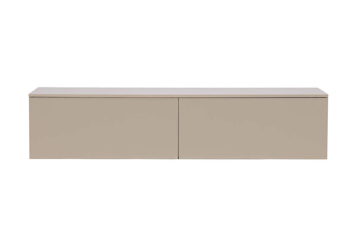 TV-Lowboard Valerio – Minimalistische Eleganz in Beige