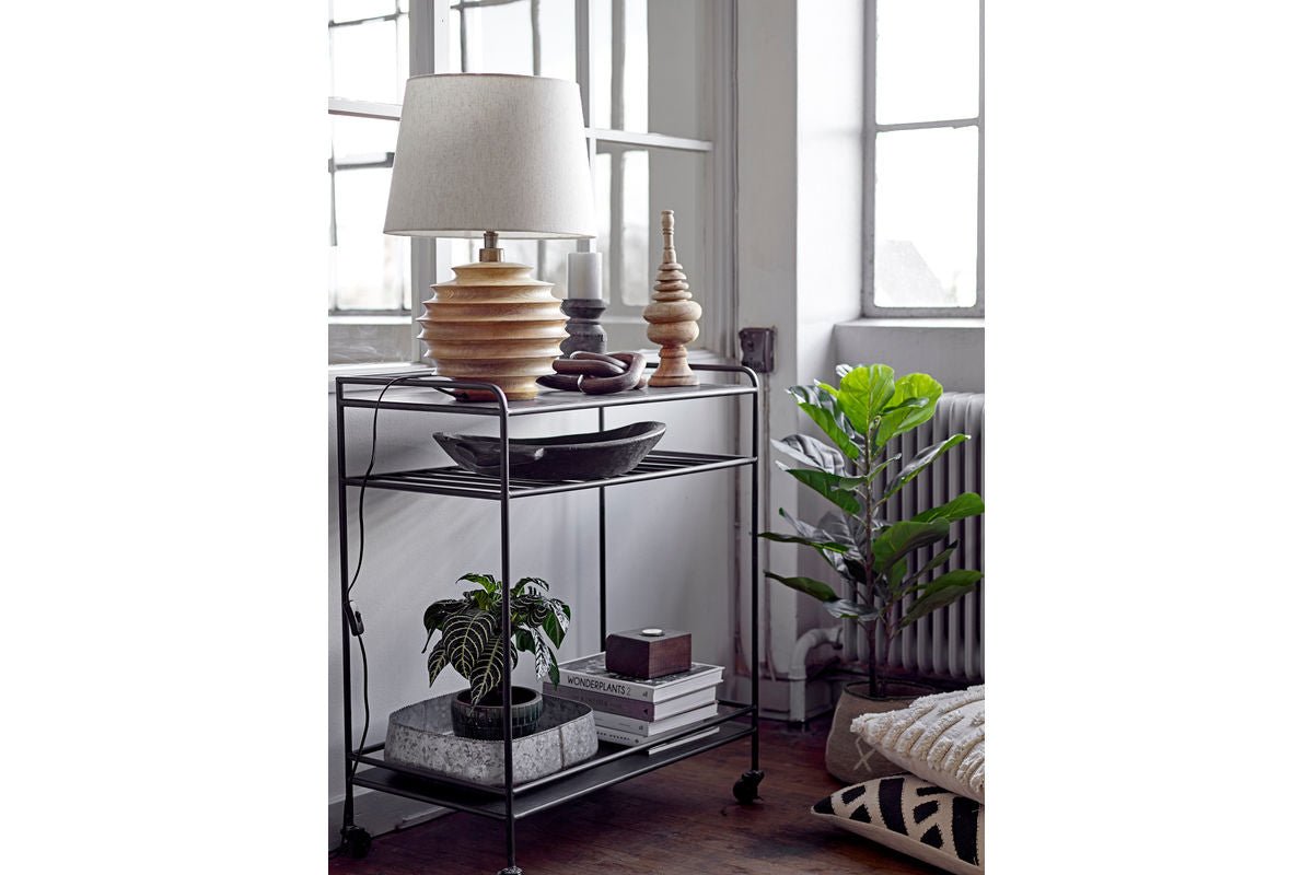 Tischlampe Wooden - aus Mangoholz