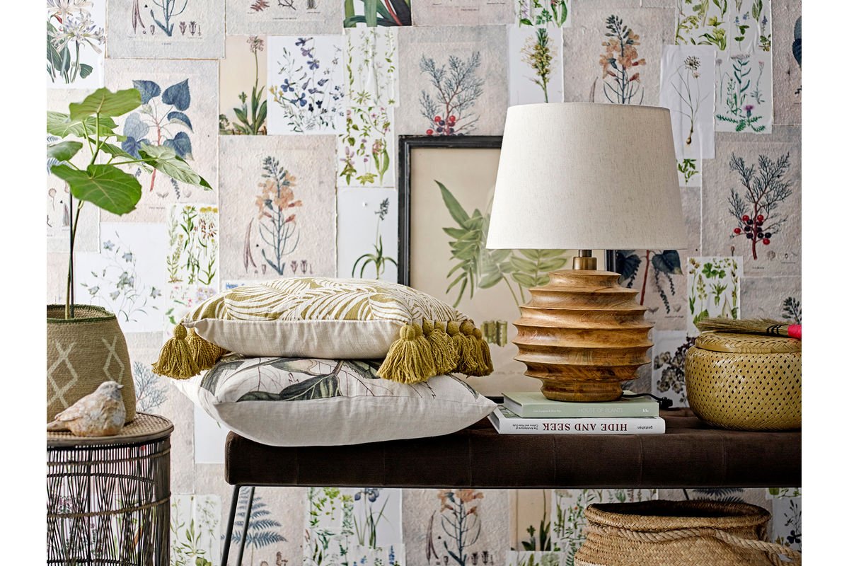 Tischlampe Wooden - aus Mangoholz