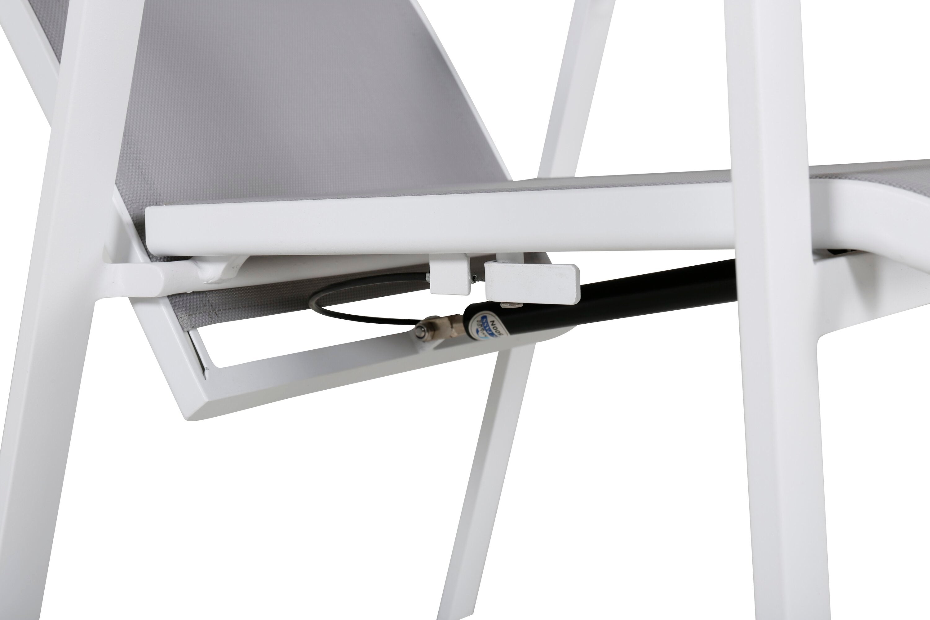 2er Set - Gartenstuhl Bossa aus Textilene/Aluminium