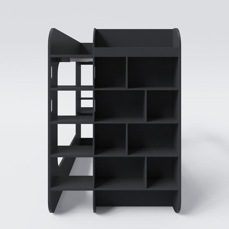 Minecraft Gaming-Hochbett „BaseCamp XL“ mit Schreibtisch & Regal