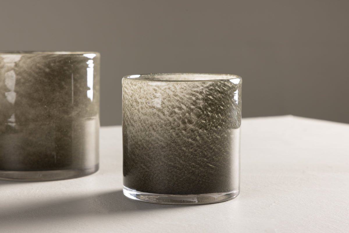 Laterne Polar - Laterne aus Glas in verschiedenen Farben