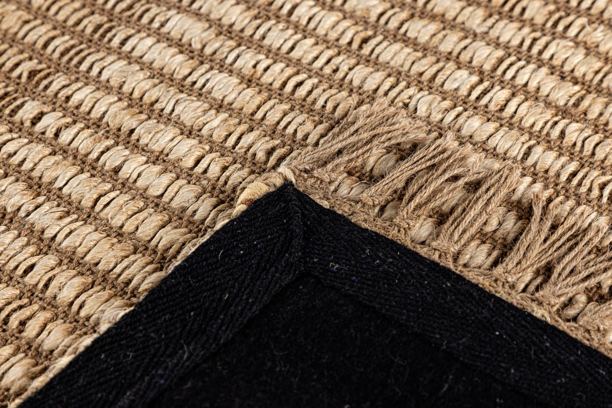 Teppich Runa – aus 100 % Jute in Beige