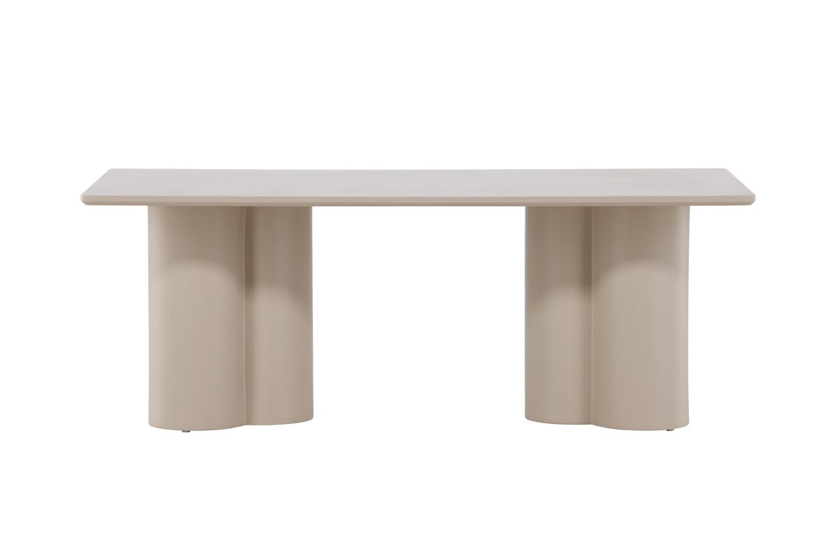 Couchtisch Aerona - schlicht in beige