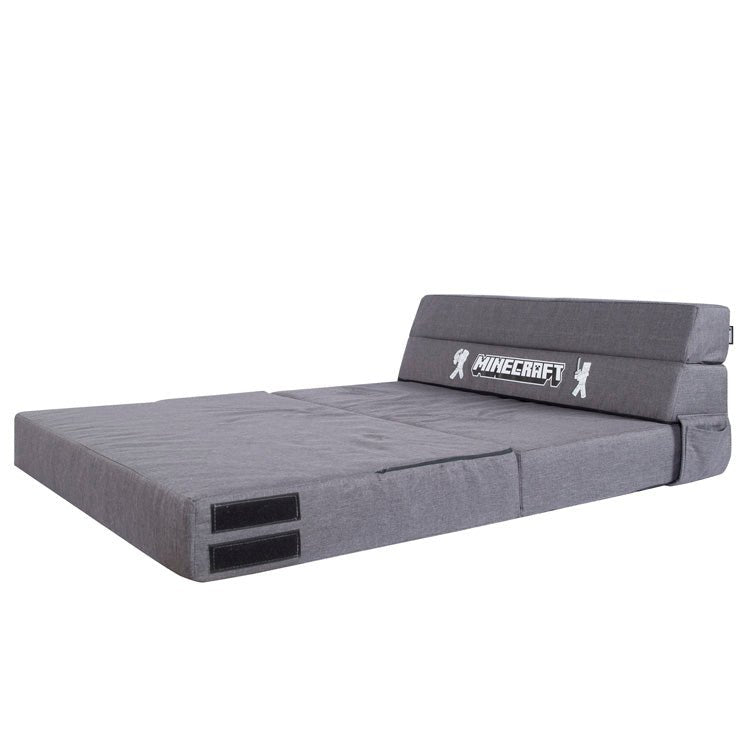 Minecraft Klappsofa „SleepCube“ – ausklappbar & passend zum Kinderbett