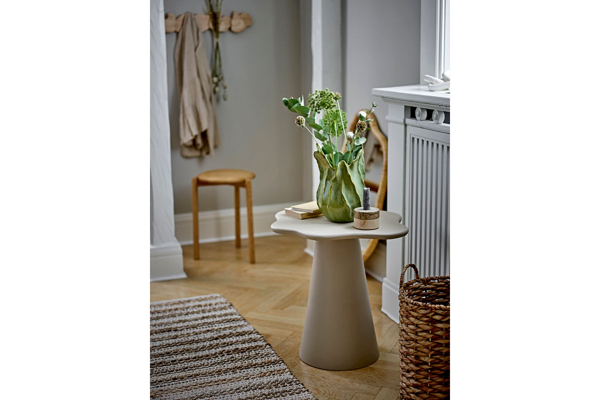 Beistelltisch Ruby – Aluminium in Naturton