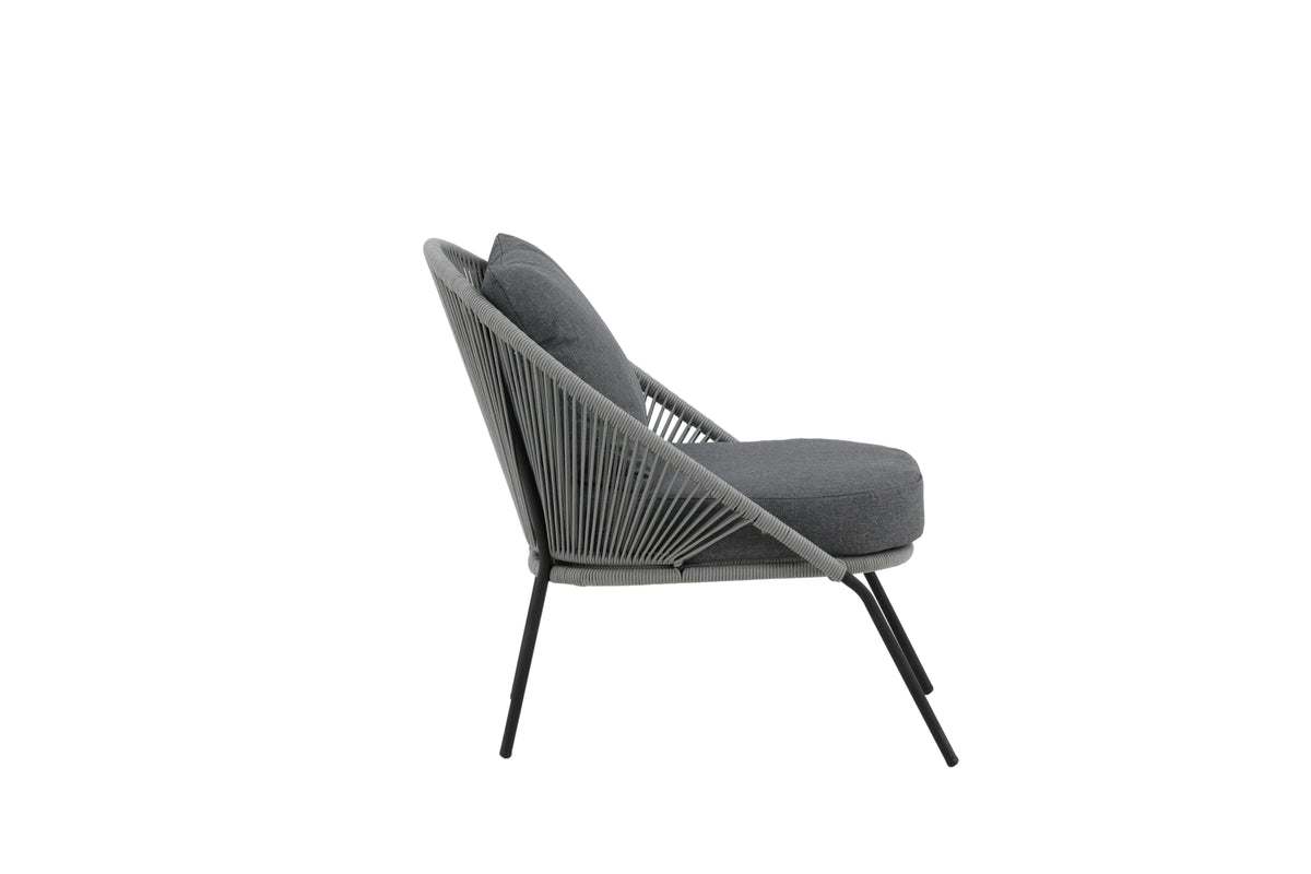 2er Set - Gartenstuhl Vintera aus Metall/Polyester