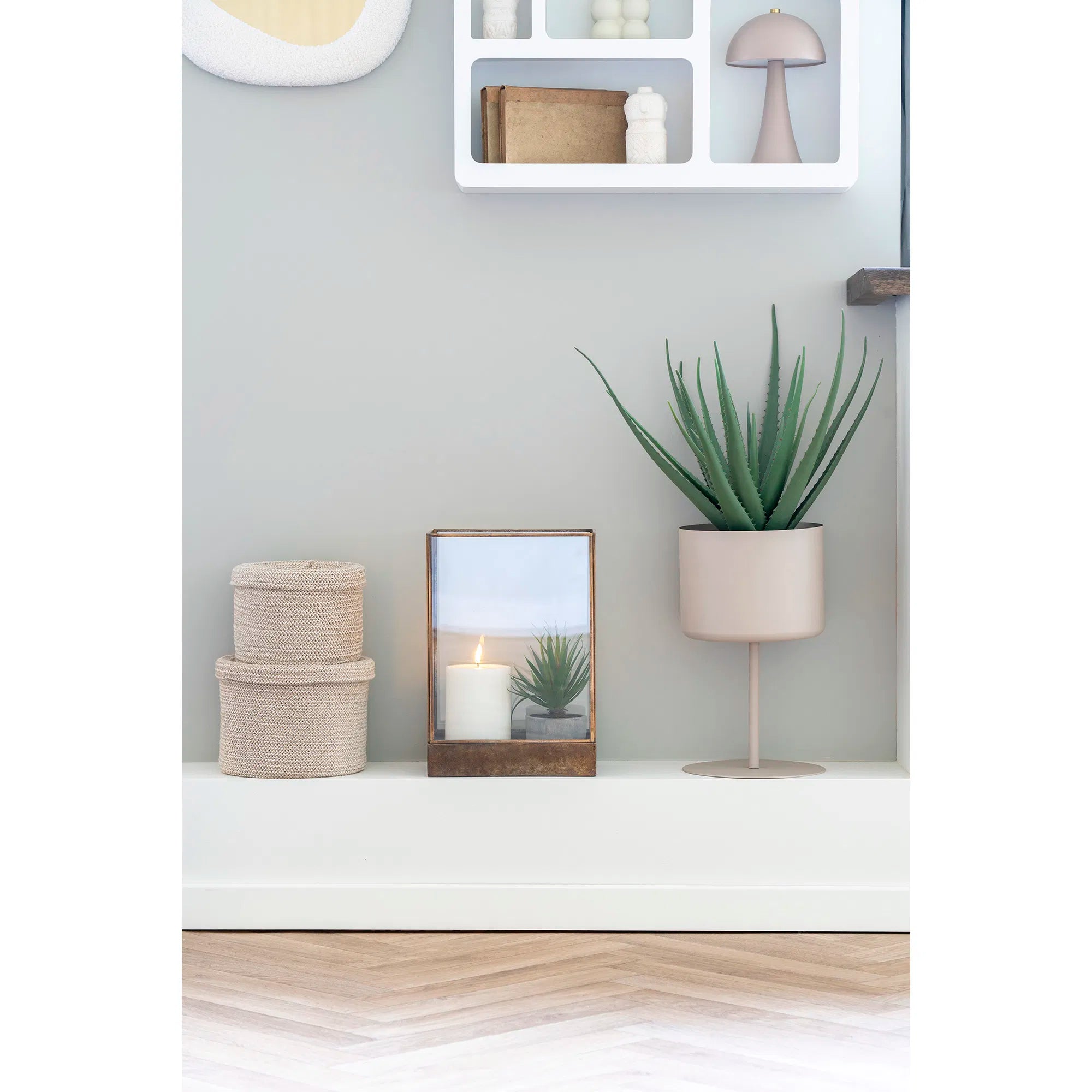 Kunstpflanze Aloe Vera – 51 cm pflegeleichter Klassiker im modernen Look