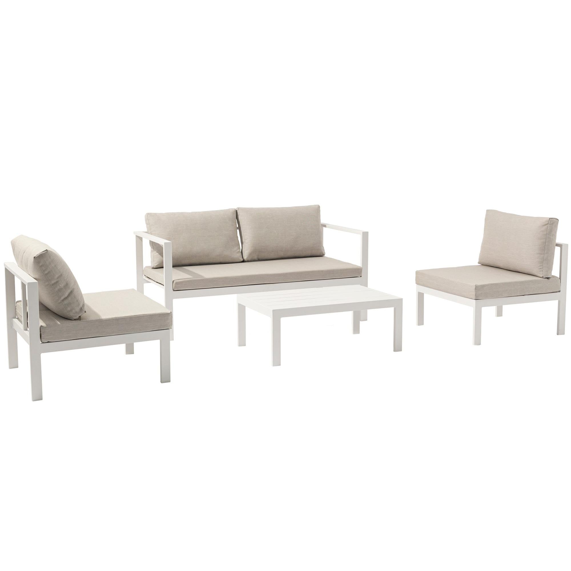 Garten Lounge Set Terina aus Aluminium