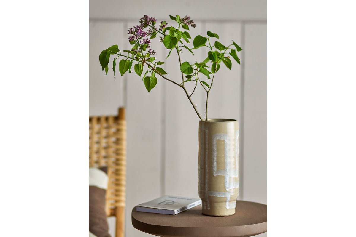 Deko-Vase „Avelin“ – Terrakotta in Natur