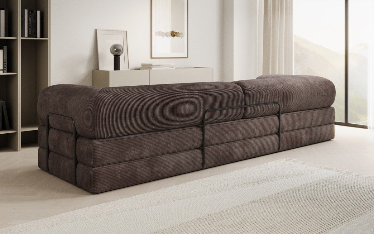 Designer Sofa Lazy 3 Sitzer XXL in Cord