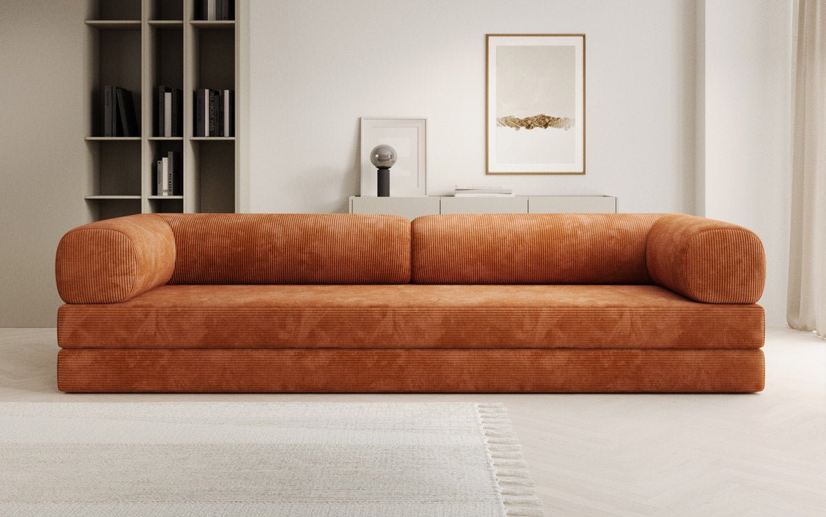 Designer Sofa Lazy 3 Sitzer XXL in Cord