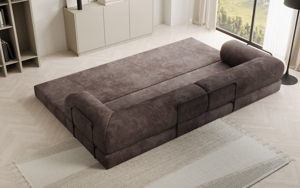 Designer Sofa Lazy 3 Sitzer XXL in Cord