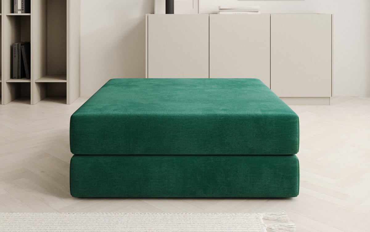 Beistellhocker Lazy i Velour
