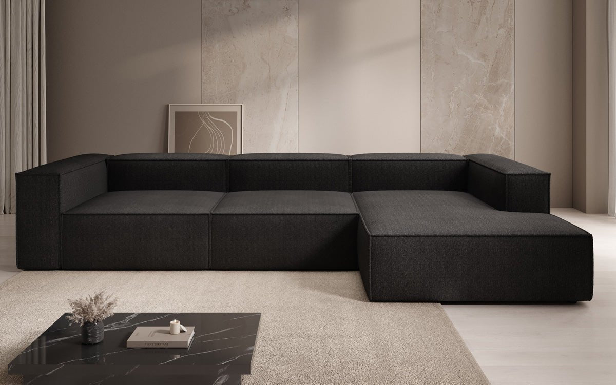 Designer Sofa Lesley L in Bouclé