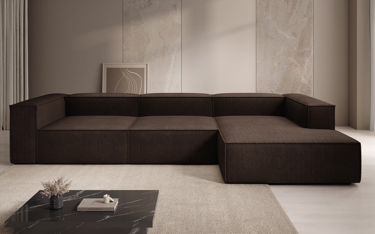 Designer Sofa Lesley L in Bouclé