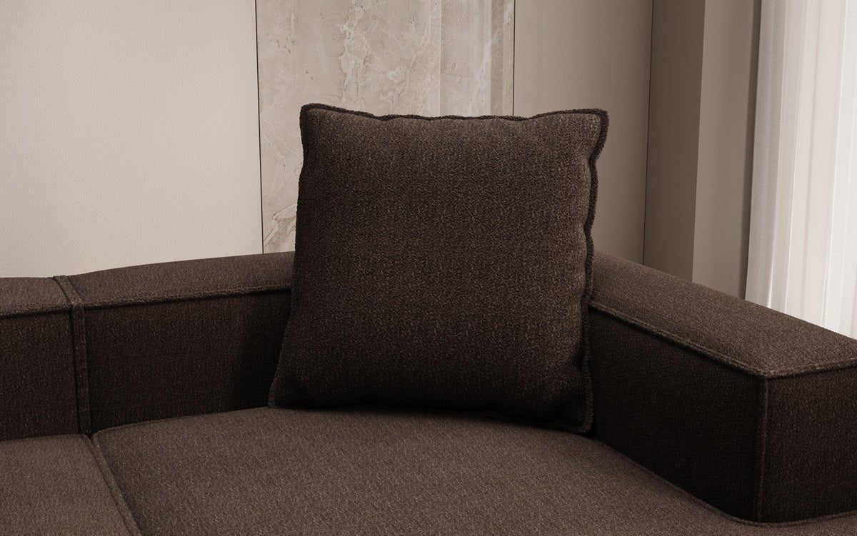 Zierkissen Lesley 60x60 in Bouclé