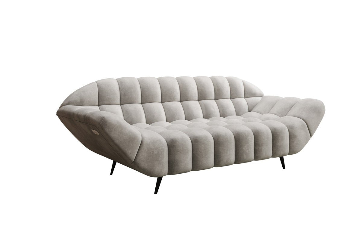 Designer 2 Sitzer Sofa Amora in Samt