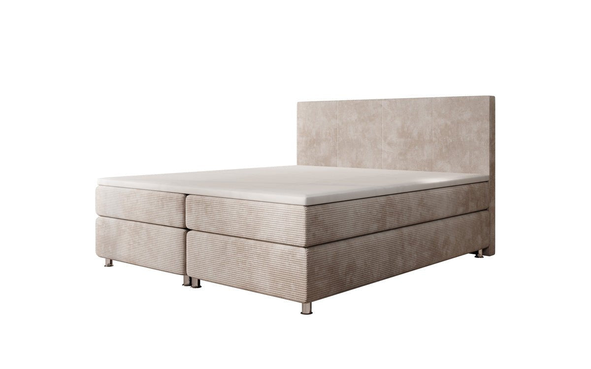 Boxspringbett Athene in Cord
