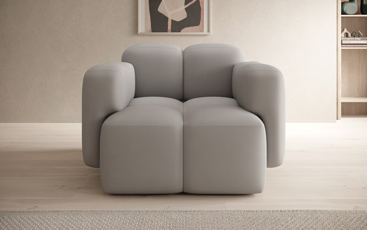 Designer Sofa-Sessel Celly in Stoff