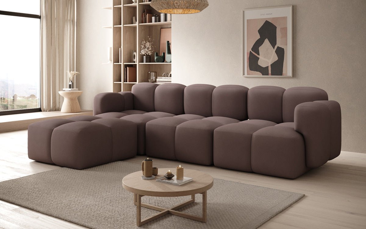 Designer L Sofa Celly in Stoff