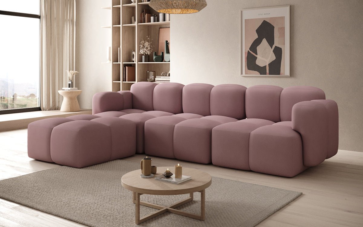 Designer L Sofa Celly in Stoff