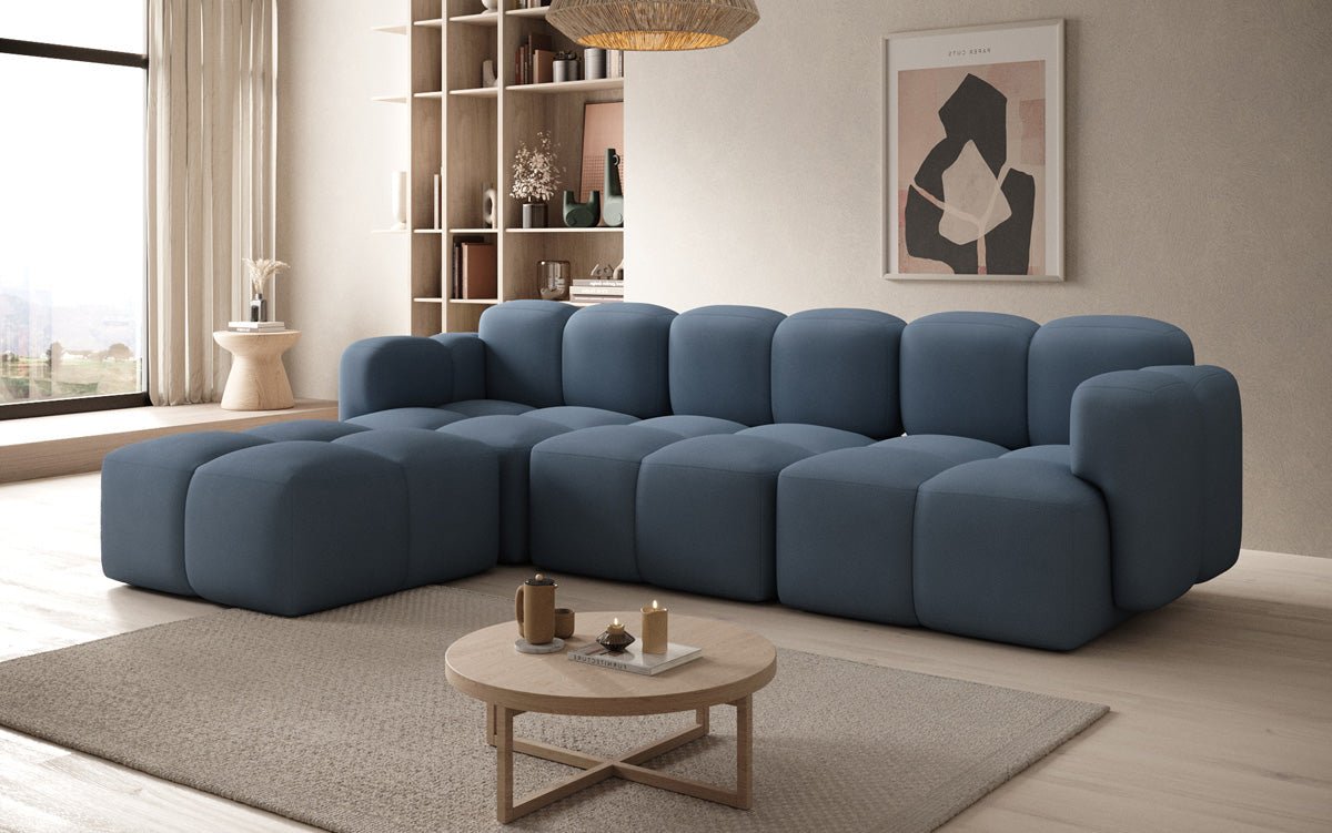 Designer L Sofa Celly in Stoff
