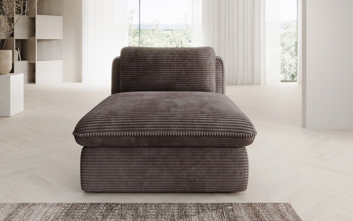 Designer Sofa-Lænestol Cuddle i Cordfløjl