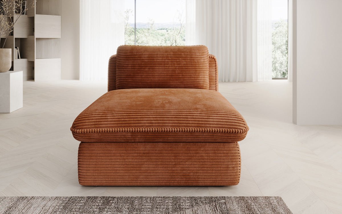 Designer Sofa-Lænestol Cuddle i Cordfløjl