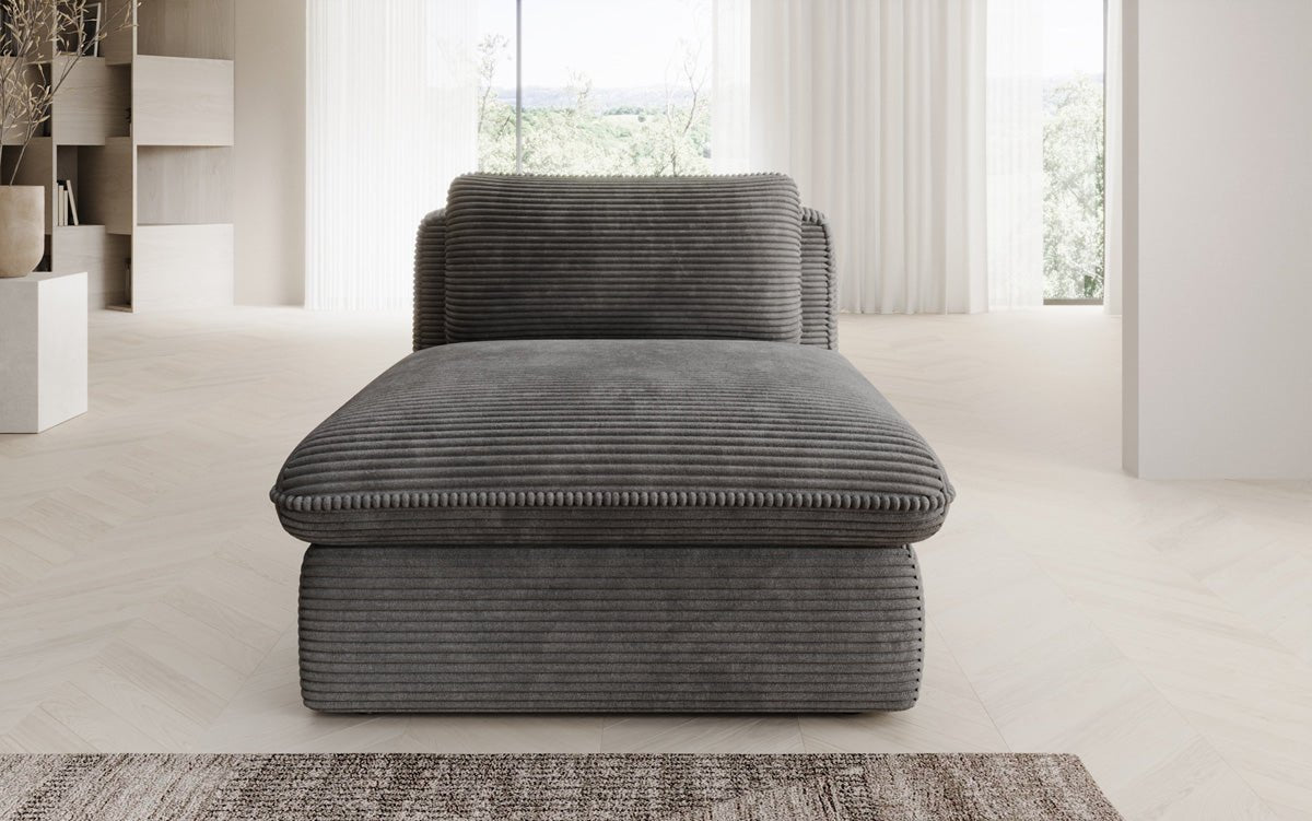 Designer Sofa-Lænestol Cuddle i Cordfløjl