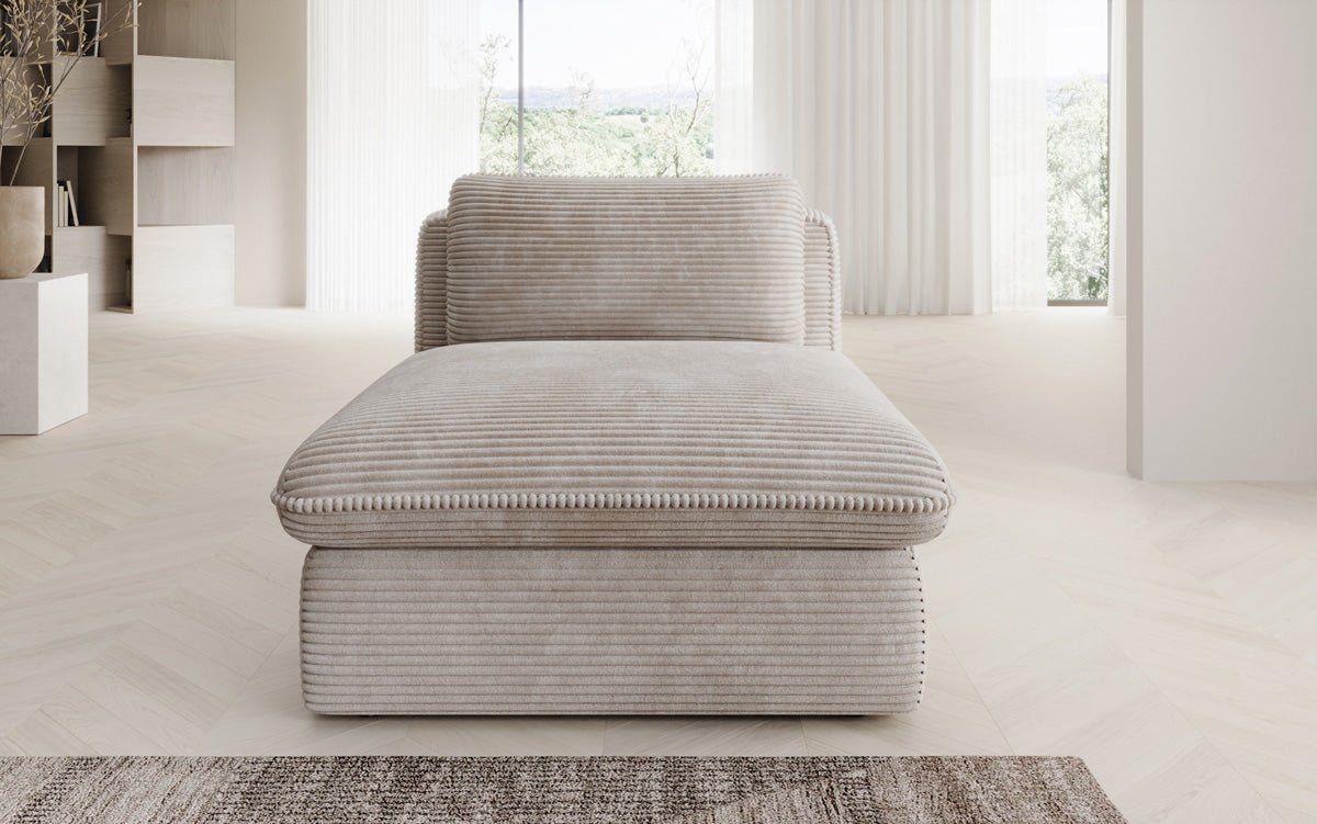 Designer Sofa-Lænestol Cuddle i Cordfløjl