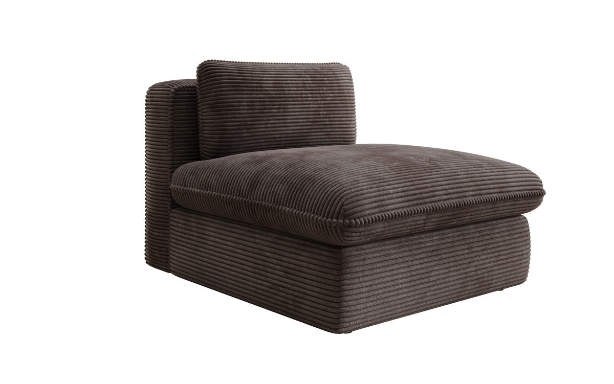 Designer Sofa-Lænestol Cuddle i Cordfløjl