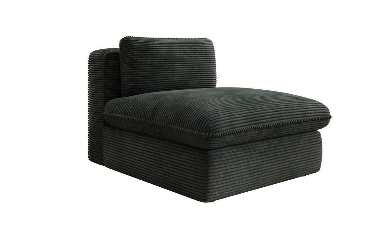 Designer Sofa-Lænestol Cuddle i Cordfløjl