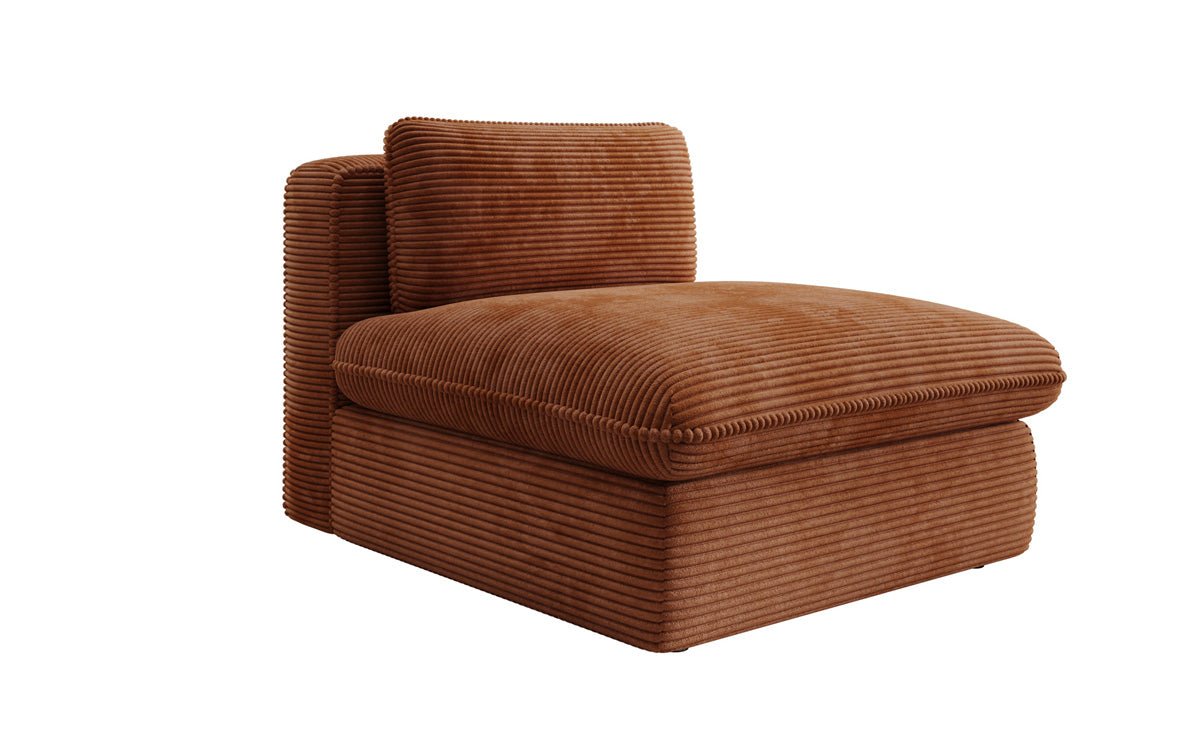 Designer Sofa-Lænestol Cuddle i Cordfløjl