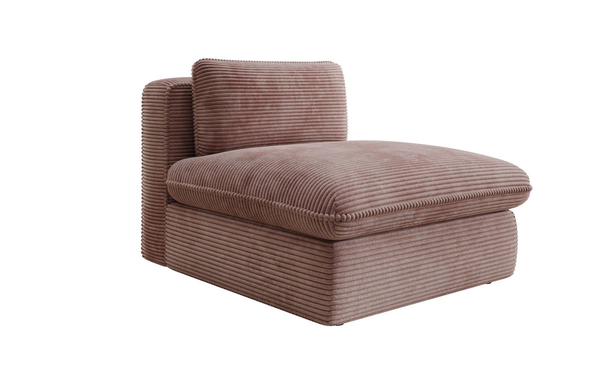 Designer Sofa-Lænestol Cuddle i Cordfløjl